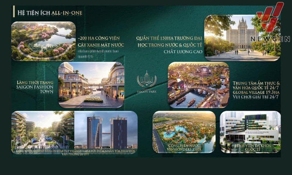 Tiện ích vinhomes Sài Gòn Park