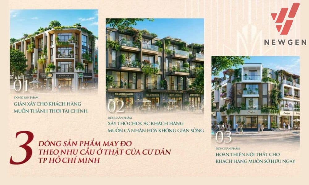 sản phẩm tại dự án Vinhomes Hocmon