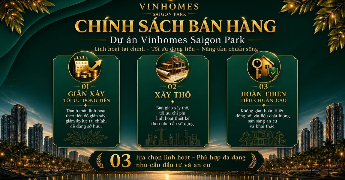 chính sách bán hàng vinhome hocmon