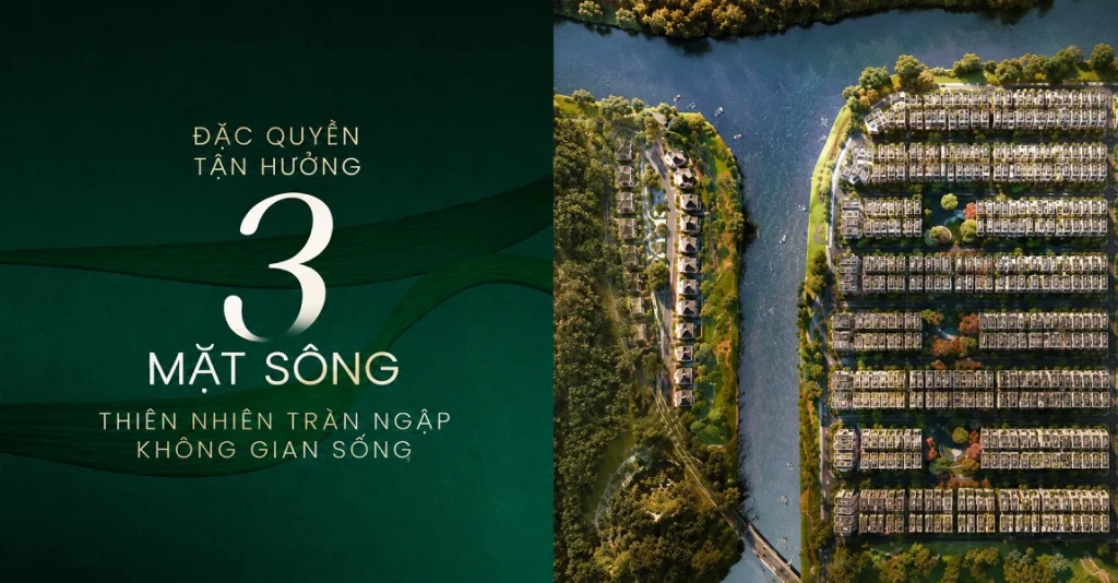 dòng sông uốn lượn