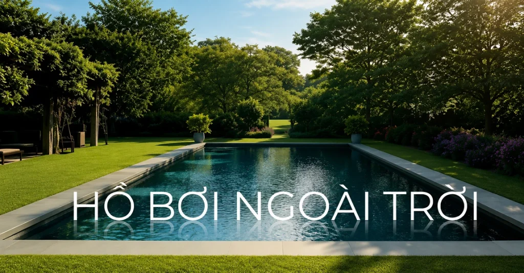 hồ bơi ngoài trời sola