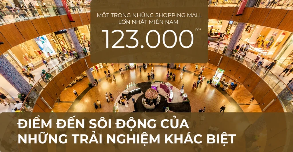 khu vui chơi mua sắm lớn nhất khu vực