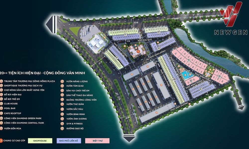 mặt bằng vinhomes kỳ hòa - tham khảo vinhomes diamond