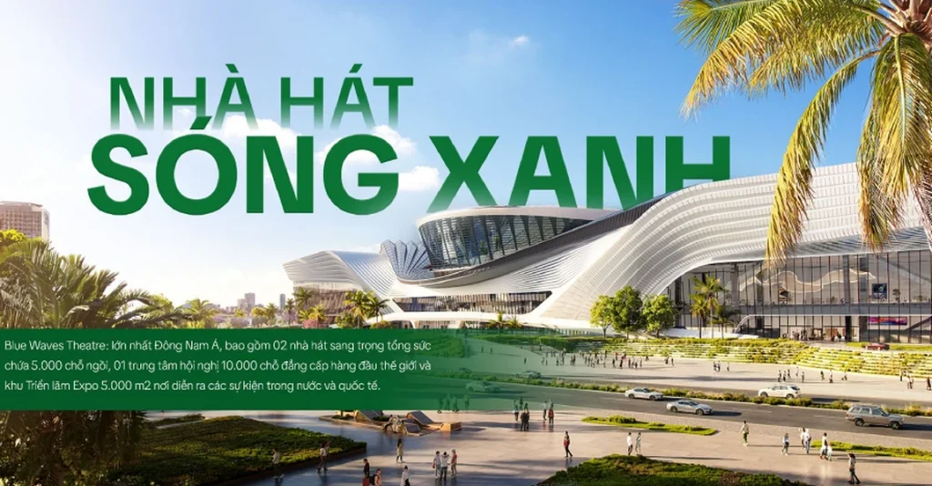nhà hát sóng xanh vịnh tiên
