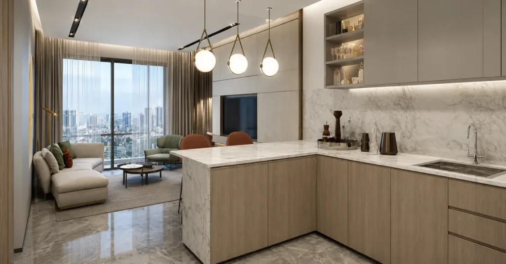 nhà mẫu căn hộ 1pn masterise park place