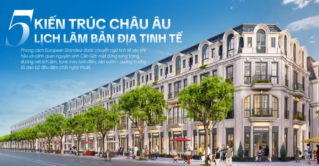 nhà phố vịnh tiên