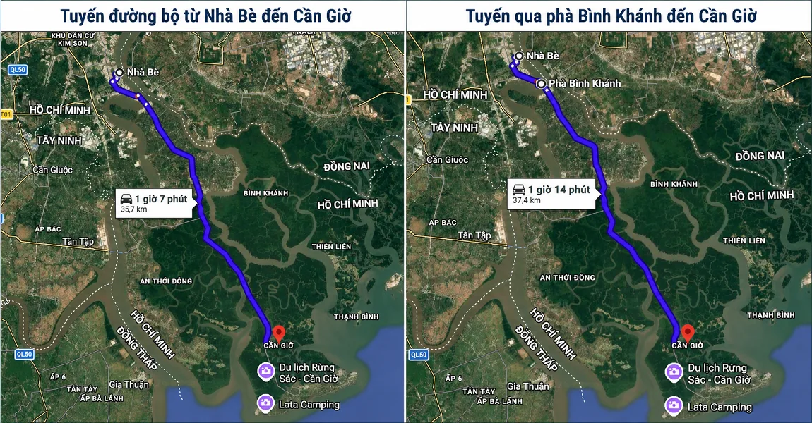 Thời gian duy chuyển Vinhomes Cần Giờ