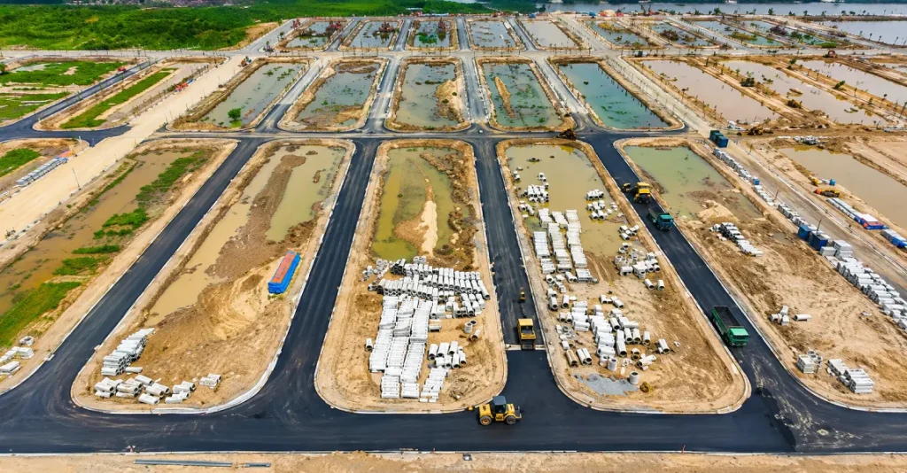 tiến độ xây dựng nhà phố