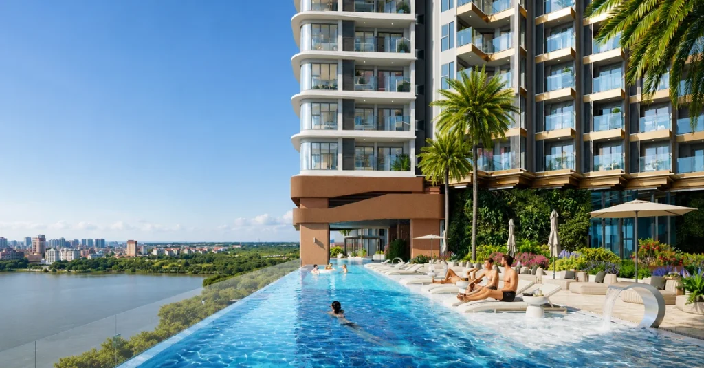 tiện ích hồ bơi vô cực