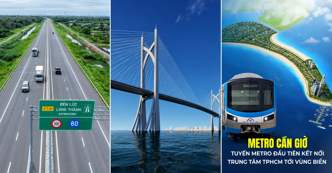 tuyến đường kết nối Cần Giờ