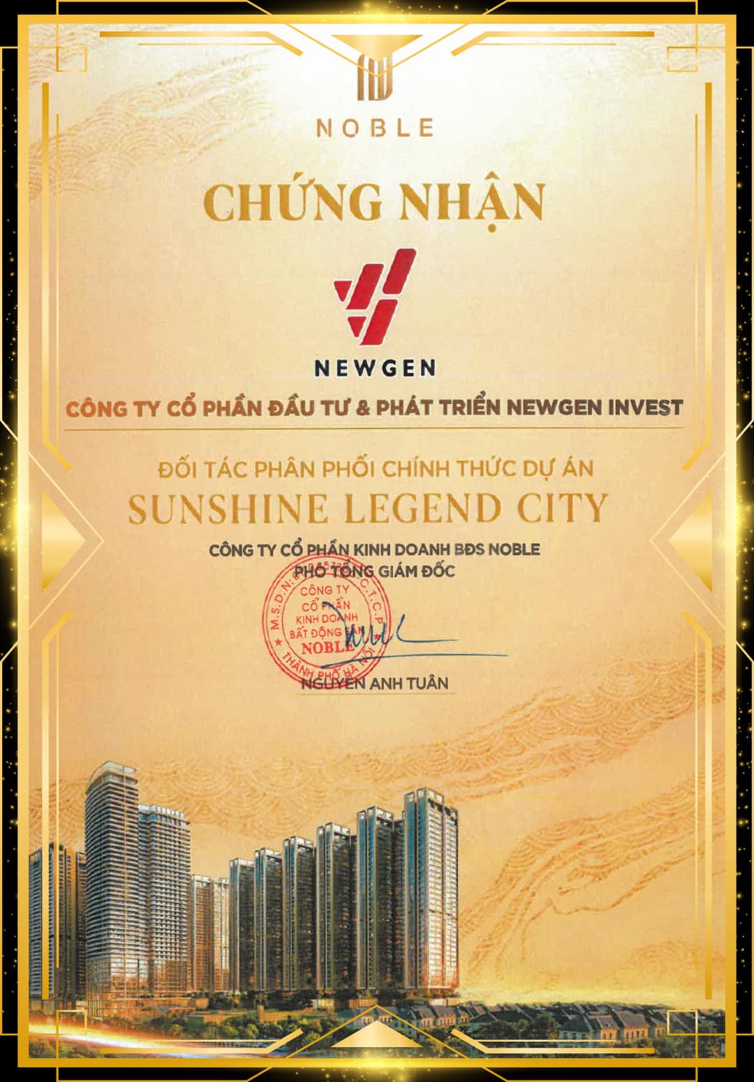 vinh danh newgen