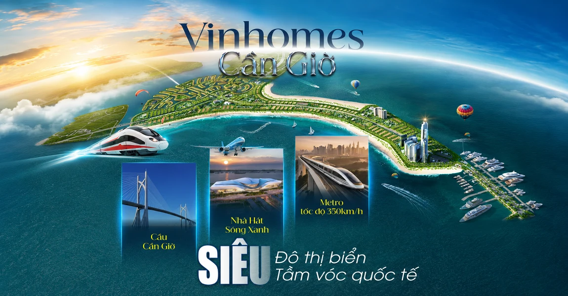 hạ tầng kết nối vinhomes cần giờ