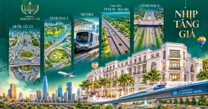 Hạ tầng Vinhomes Sài Gòn Park 2026: Tiến độ các tuyến kết nối Tây Bắc