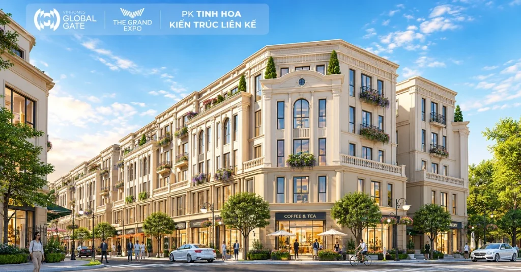nhà phố vinhomes global gate