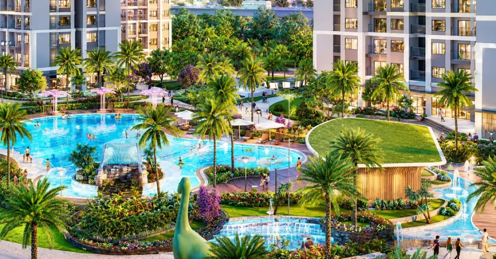 tiện ích công viên nội khu vinhomes grand park