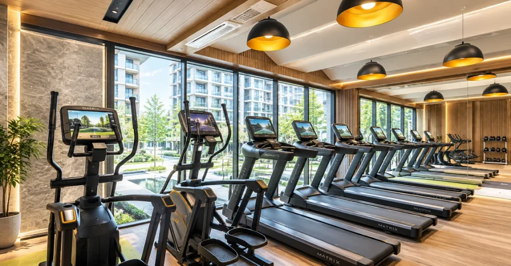 tiện ích phòng gym