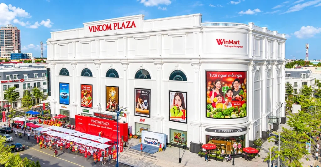 tiện ích trung tâm thương mại vincom