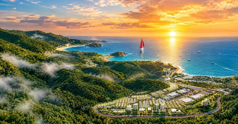 Phối cảnh Vinhomes Làng Vân (Hải Vân Bay) – Bảng giá & tiến độ 2026 – Dưới chân đèo Hải Vân, thuộc quận Liên Chiểu, TP. Đà Nẵng