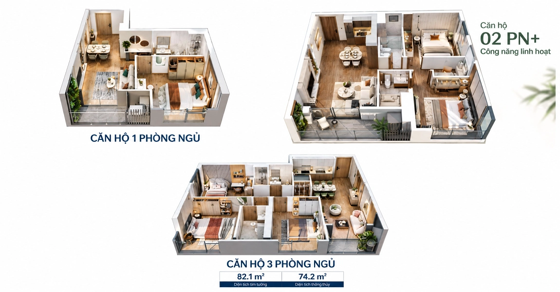 các loại ăn hộ vinhomes hóc môn