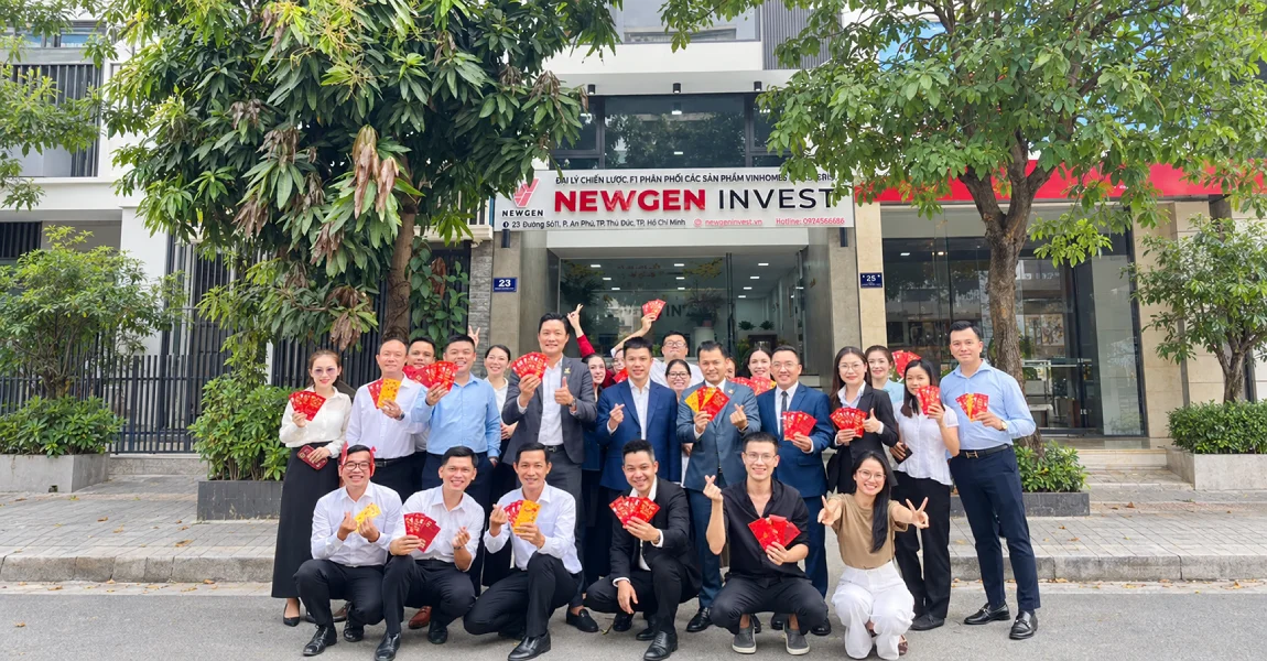 đội ngũ nhân sự newgen invest tại văn phòng hồ chí minh