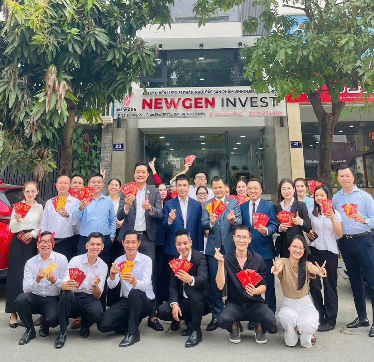 đội ngũ nhân viên công ty newgen invest