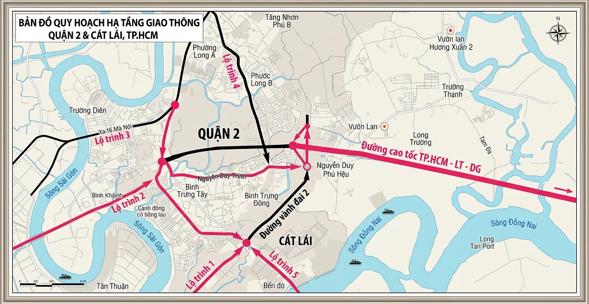hạ tầng cao tốc long thành dầu giây