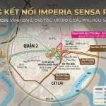Hạ tầng kết nối Imperia Sensa Park: Vành đai 2, cao tốc và metro số 6